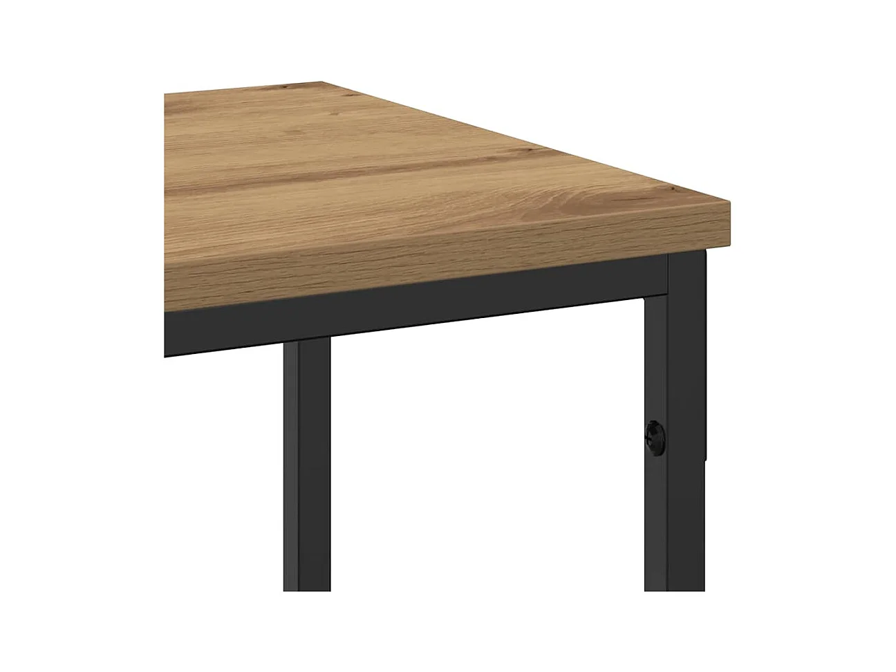 Aparador com prateleira carvalho artisiano 180 x 30 x 75 cm