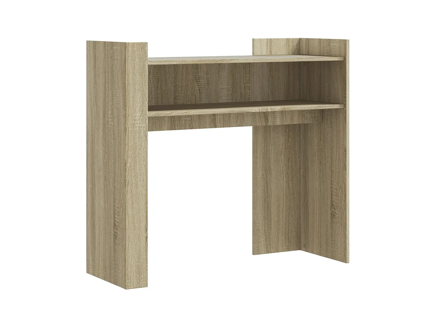 Mesa consola de madera de ingeniería roble Sonoma 100x35x90 cm
