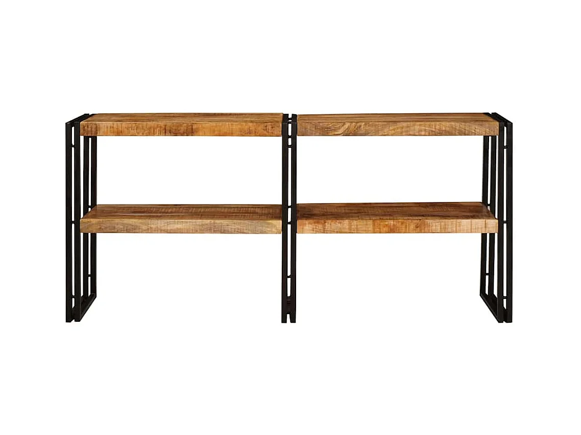 Mesa Consola Marrón 160 x 33 x 75 cm madera maciza de mango