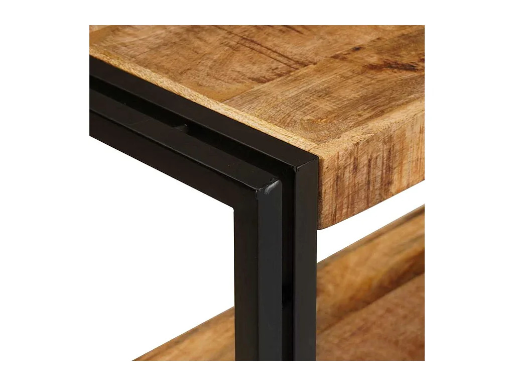 Mesa Consola Marrón 160 x 33 x 75 cm madera maciza de mango