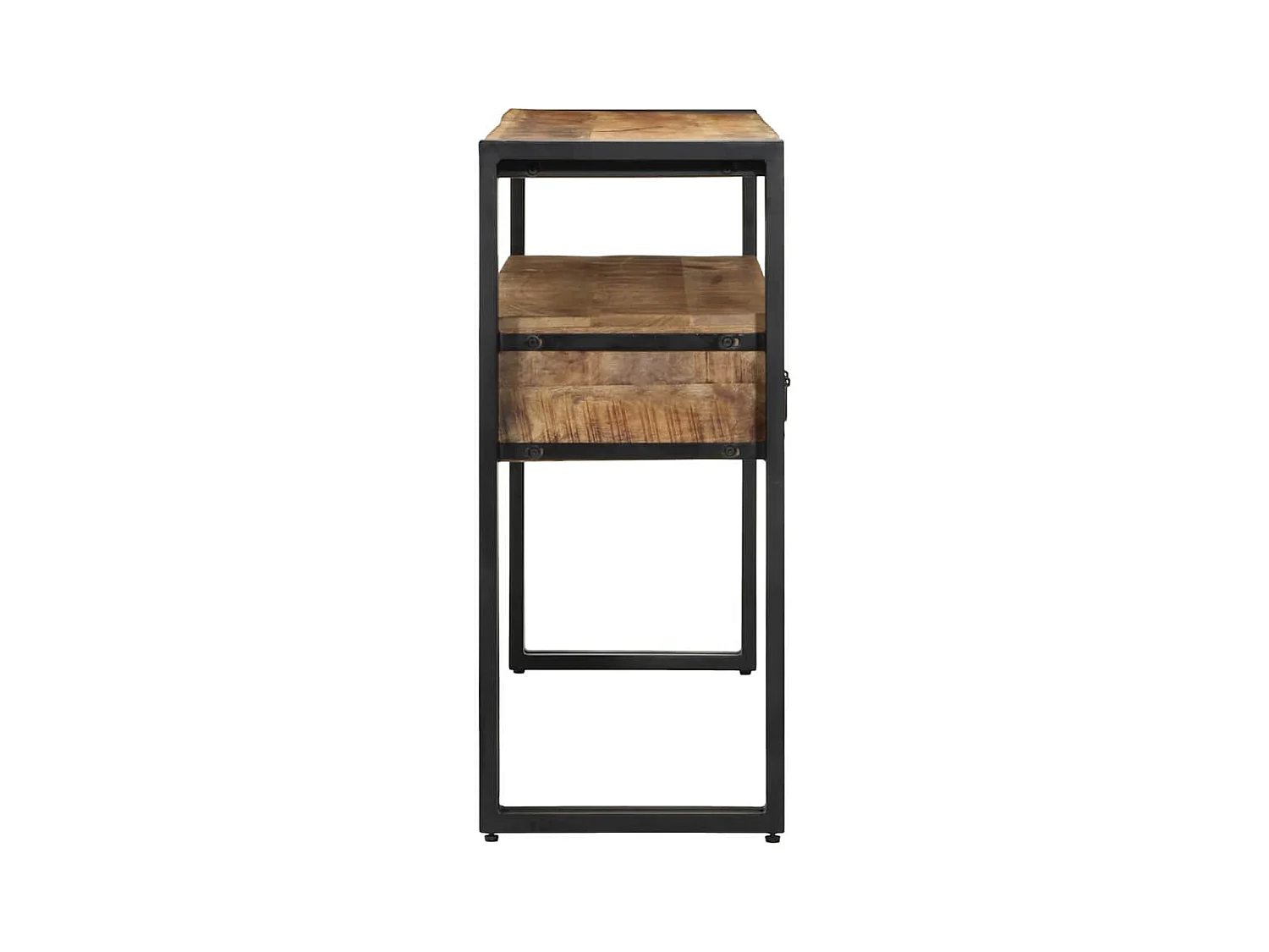 Mesa Consola Marrón 120 x 33 x 75 cm madera maciza de mango