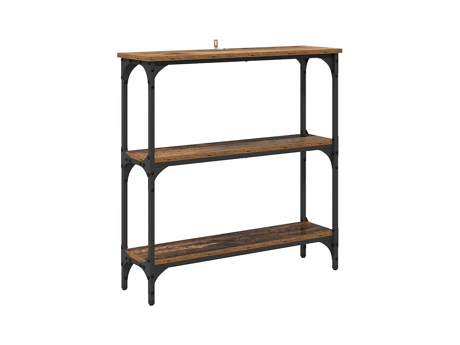 Aparador com prateleira Madeira antiga 75 x 22.5 x 75 cm