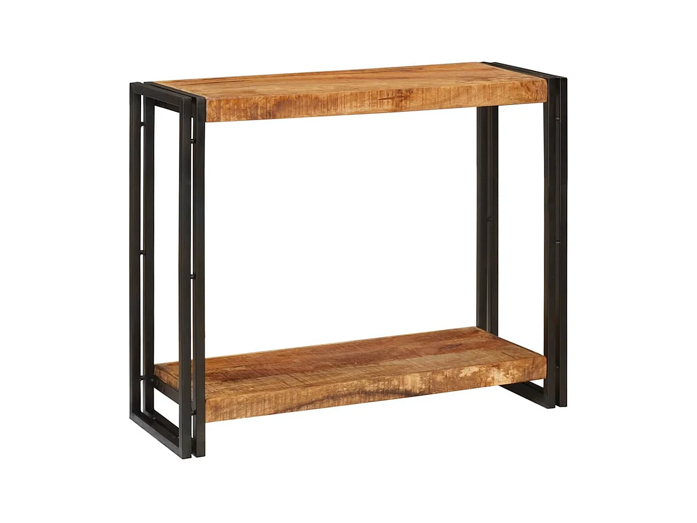 Mesa Consola 90 x 33 x 75 cm Madera maciza de mango rugosa