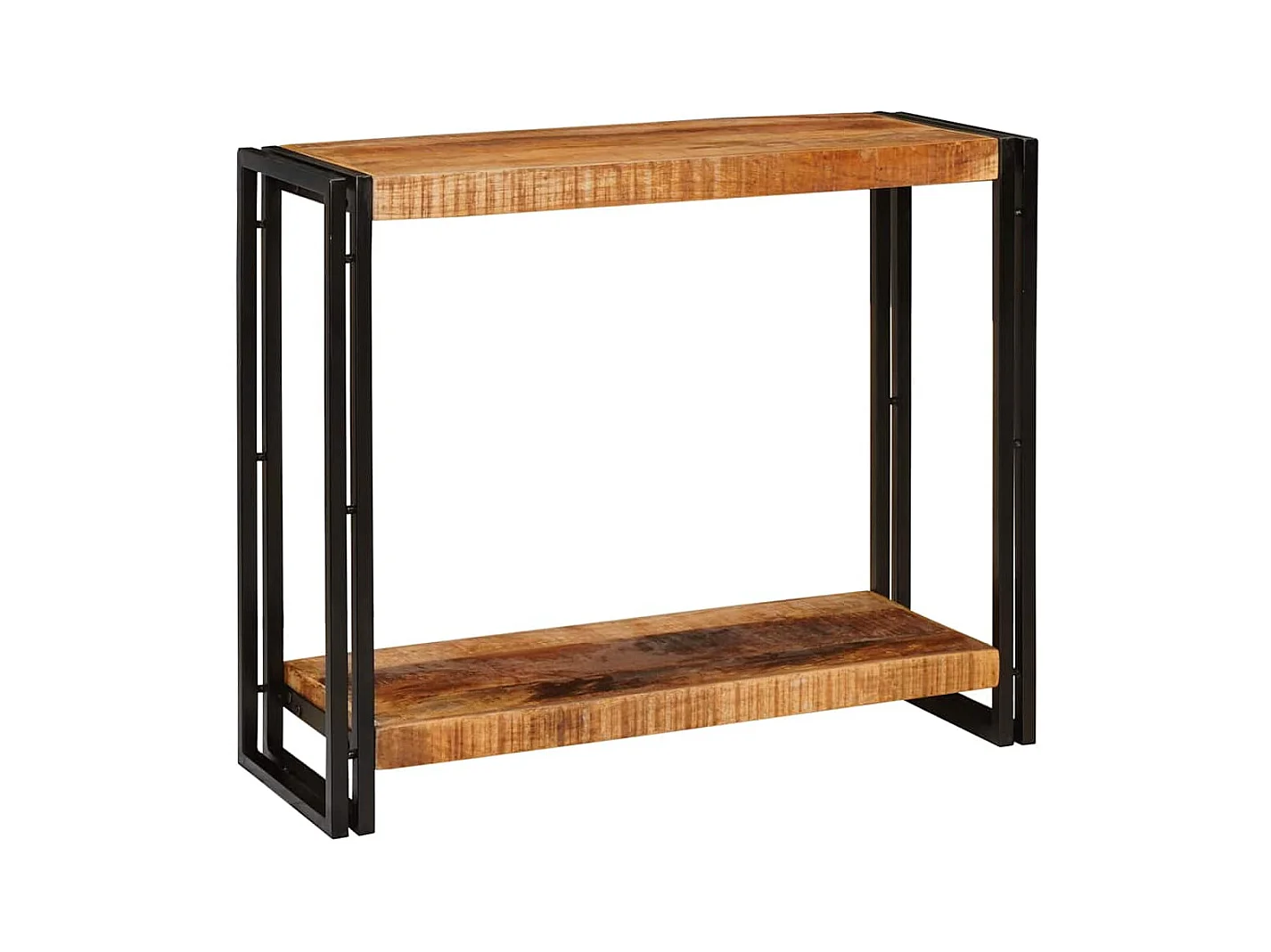 Mesa Consola 90 x 33 x 75 cm Madera maciza de mango rugosa