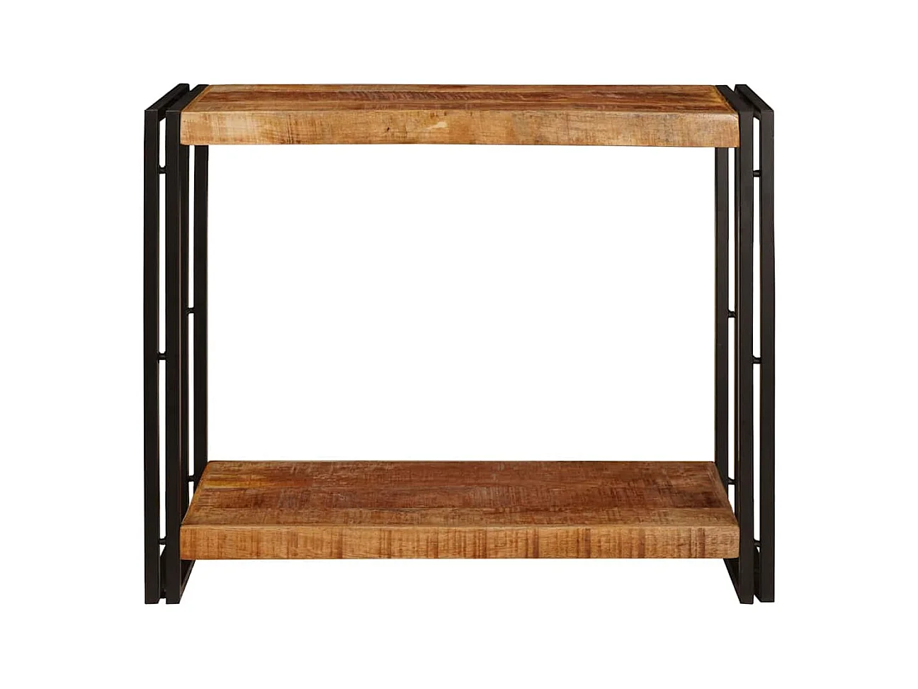 Mesa Consola 90 x 33 x 75 cm Madera maciza de mango rugosa