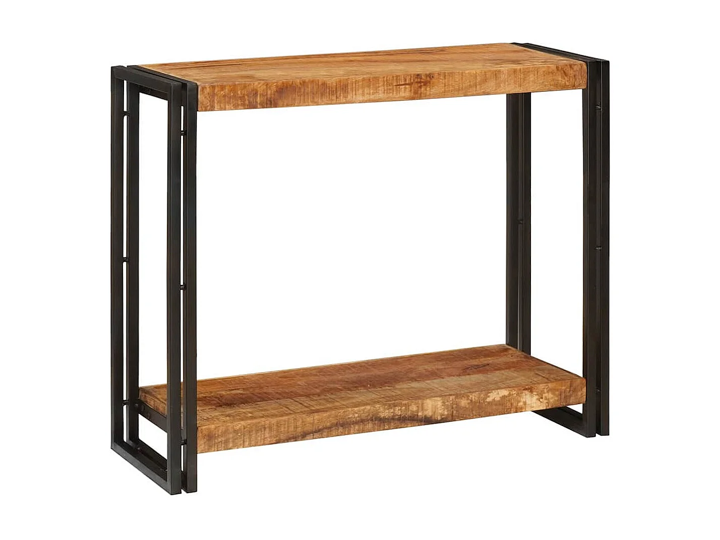 Mesa Consola 90 x 33 x 75 cm Madera maciza de mango rugosa