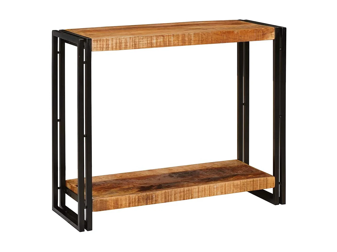 Mesa Consola 90 x 33 x 75 cm Madera maciza de mango rugosa