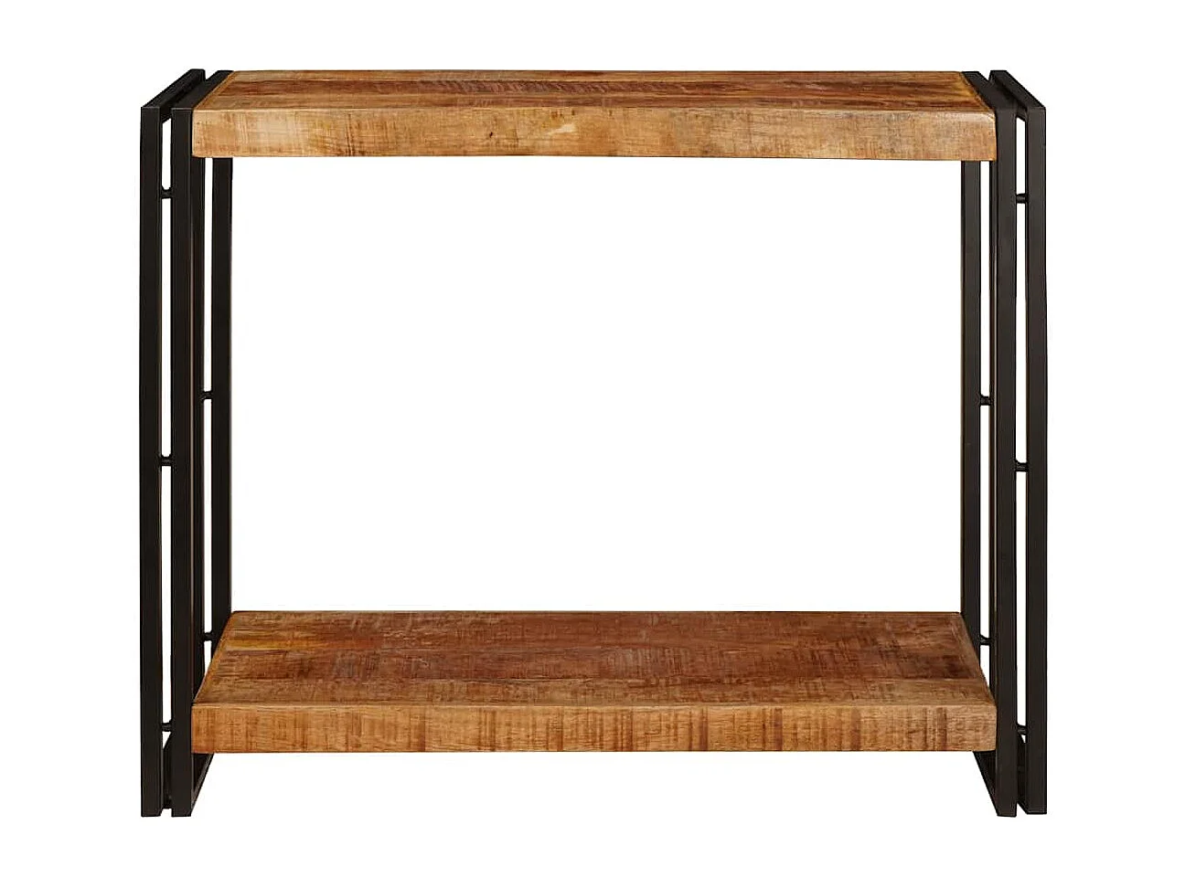 Mesa Consola 90 x 33 x 75 cm Madera maciza de mango rugosa