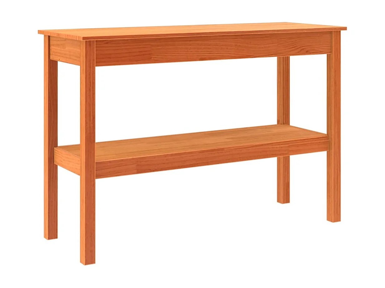 Aparador Castanho-mel 110 x 40 x 75 cm Madeira de pinho maciça