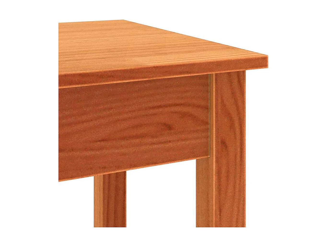 Aparador Castanho-mel 110 x 40 x 75 cm Madeira de pinho maciça