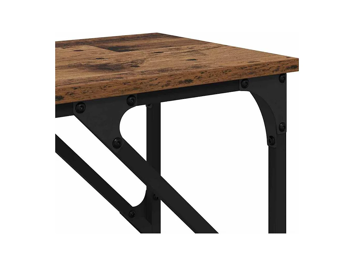 Mesa Consola Madera vieja 180 x 29 x 75 cm Madera contrachapada