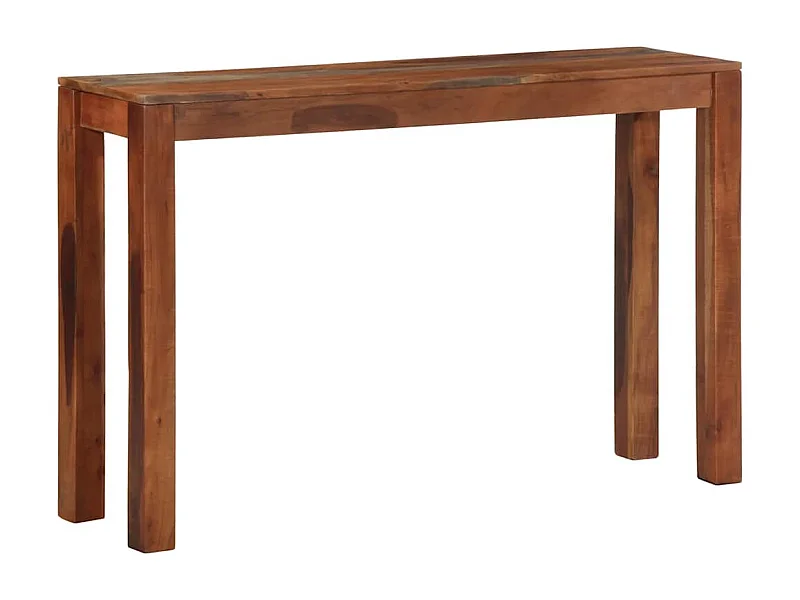 Wandtafel 120x30x76 cm massief acaciahout