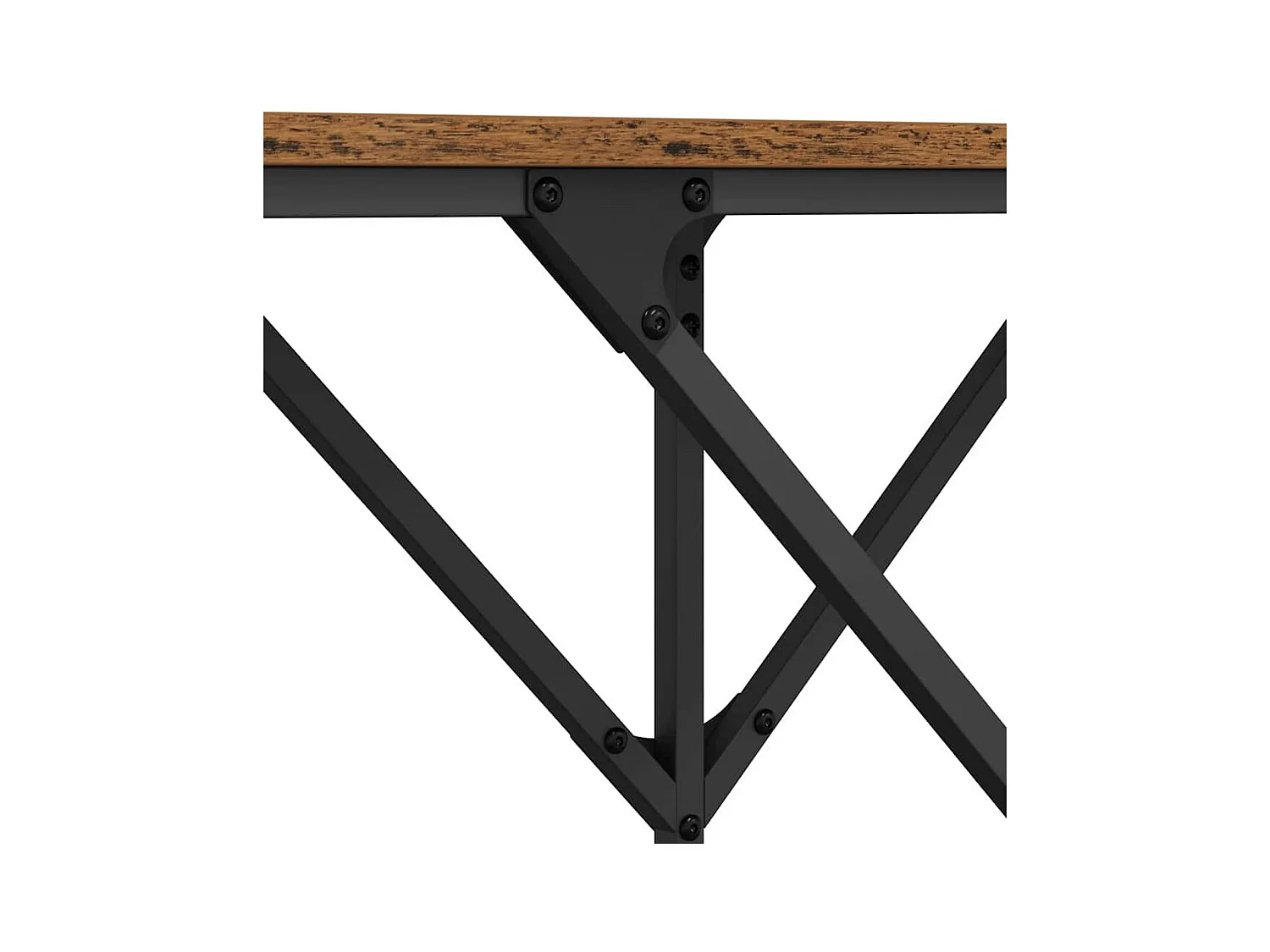 Mesa Consola Madera vieja 140 x 29 x 75 cm Madera contrachapada