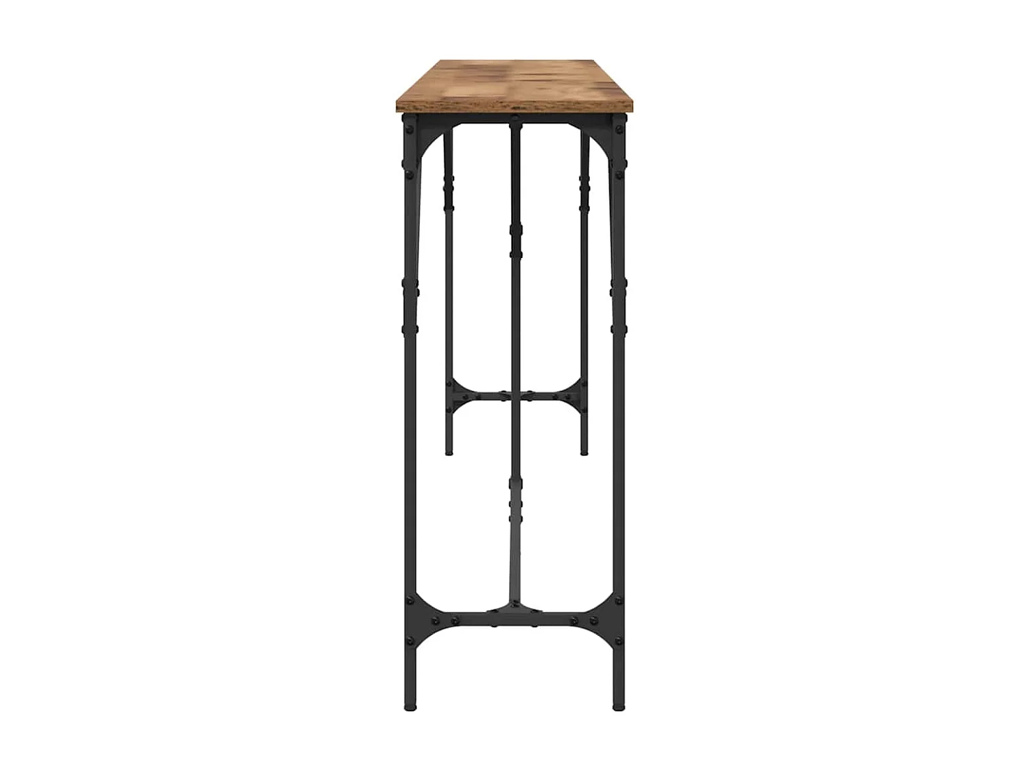 Mesa Consola Madera Vieja 200 x 29 x 75 cm