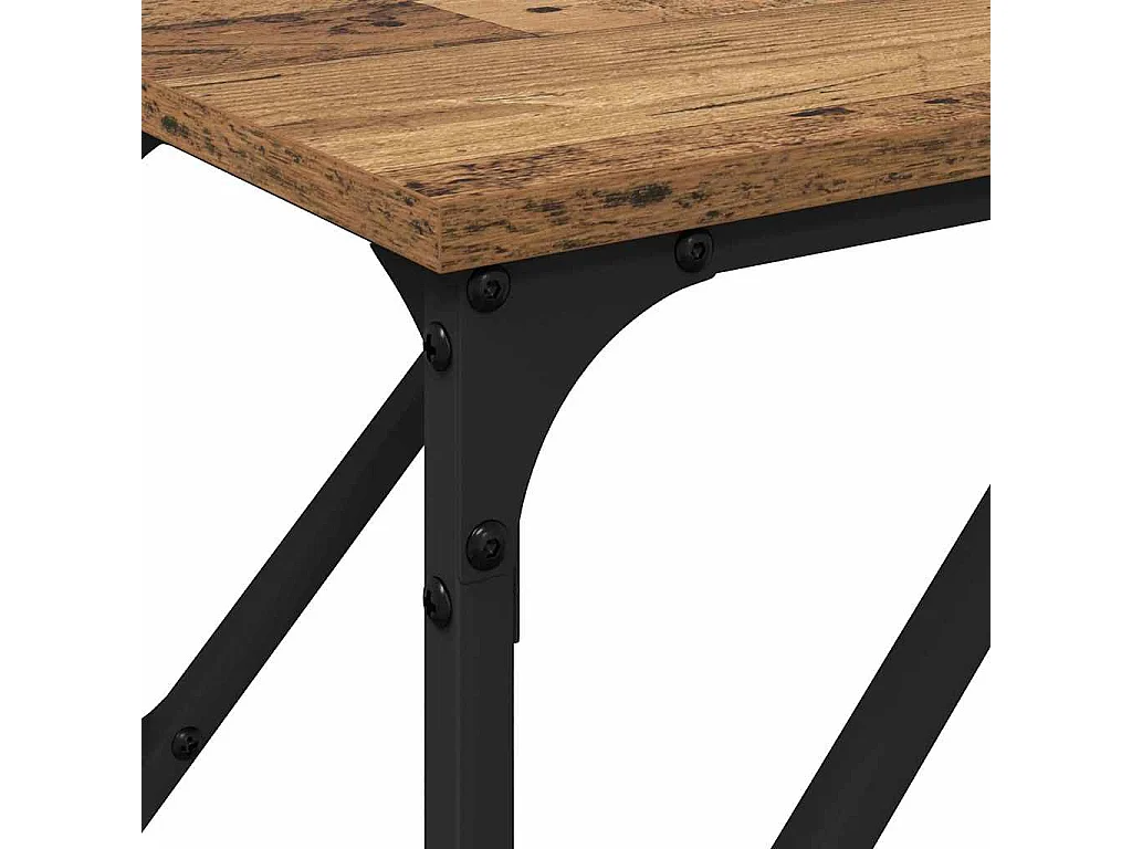 Mesa Consola Madera Vieja 200 x 29 x 75 cm