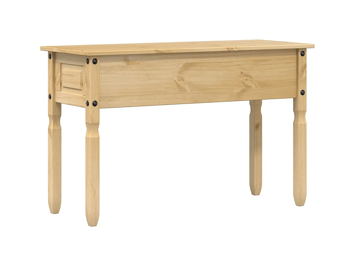 Table console Corona 115x46x73 cm bois de pin massif