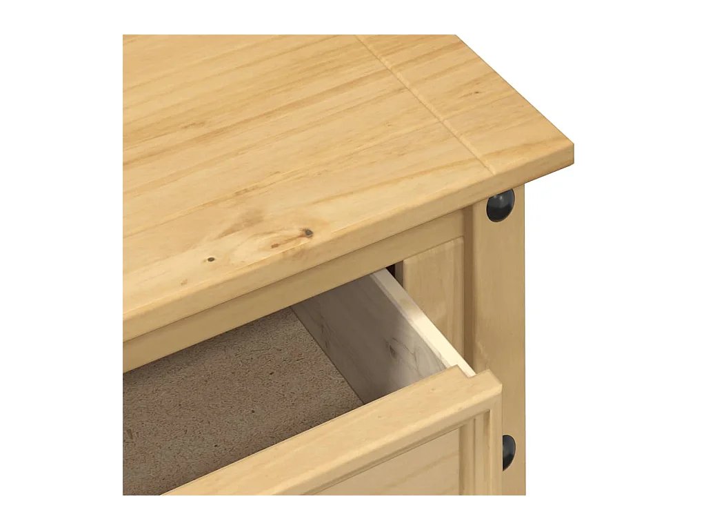 Table console Corona 115x46x73 cm bois de pin massif