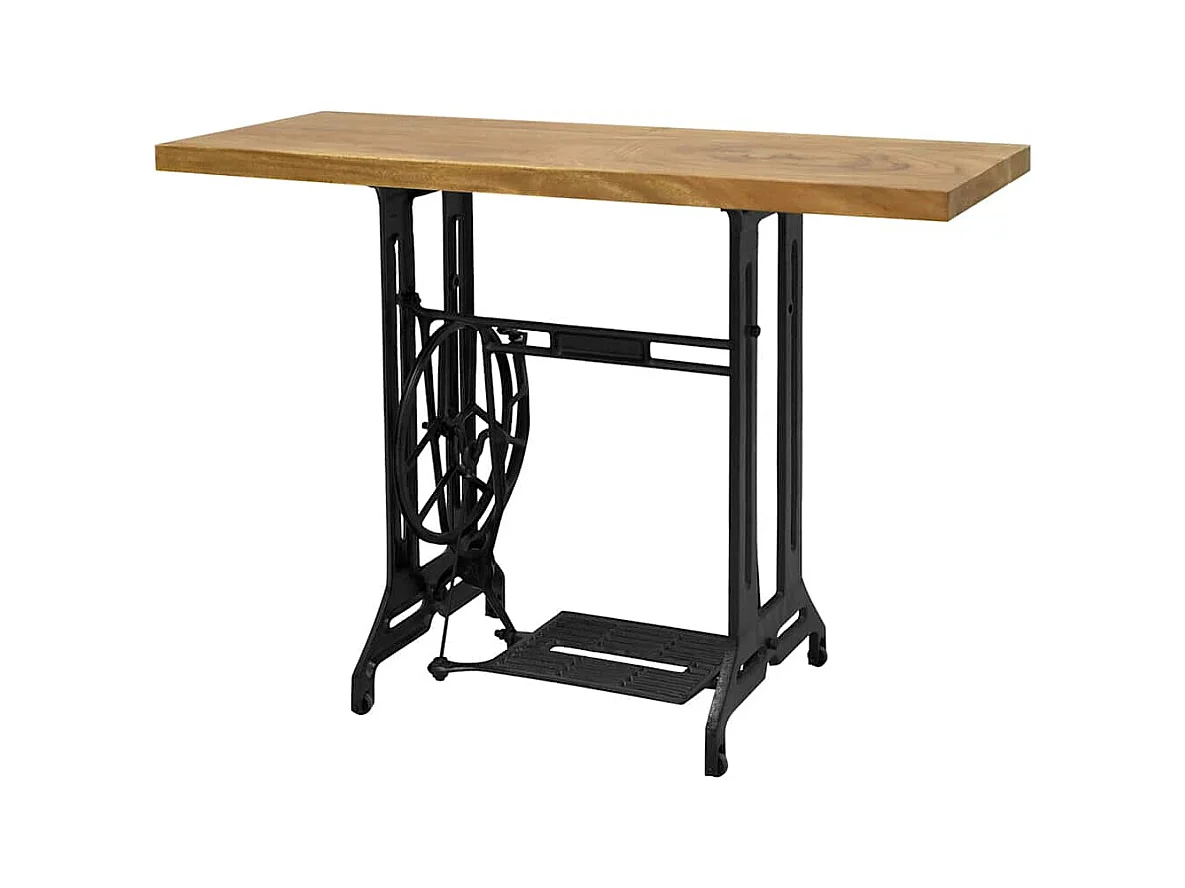 Mesa consola de máquina de coser 110x40x75 cm