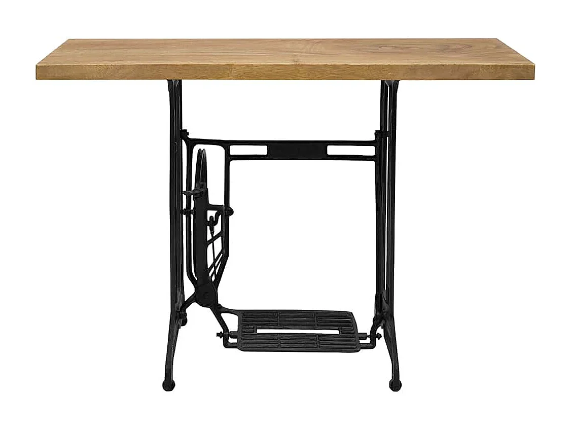 Table console avec machine à coudre 110x40x75 cm