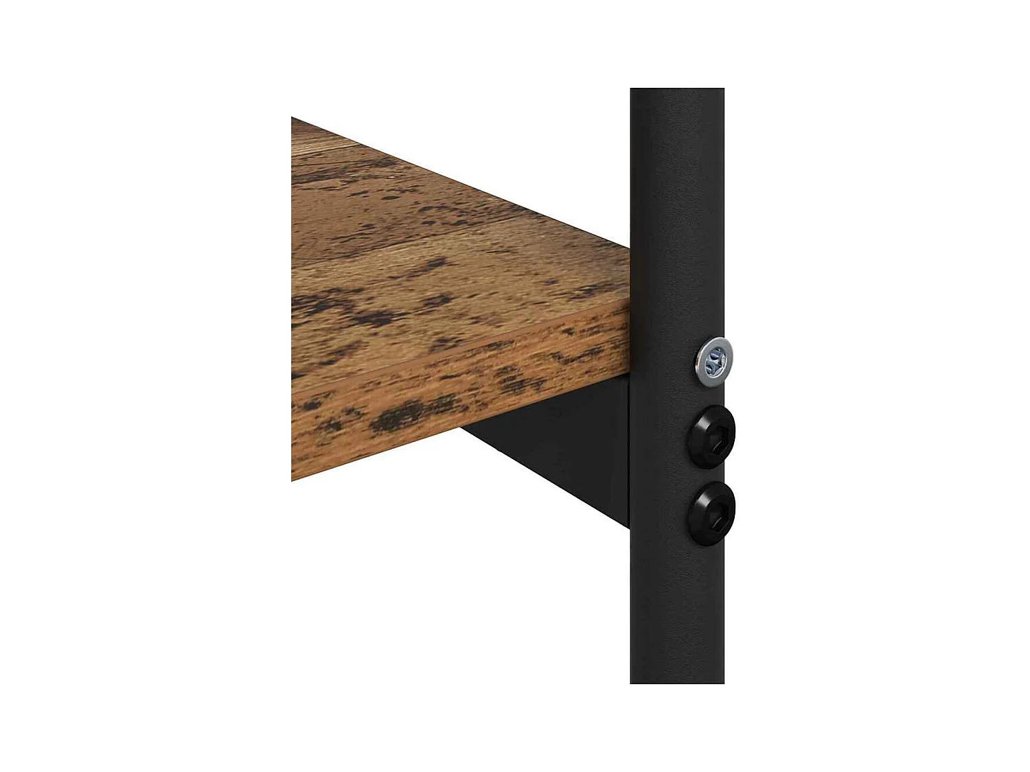 Wandtafel met plank Oud hout 101 x 35 x 80.5 cm Bewerkt hout