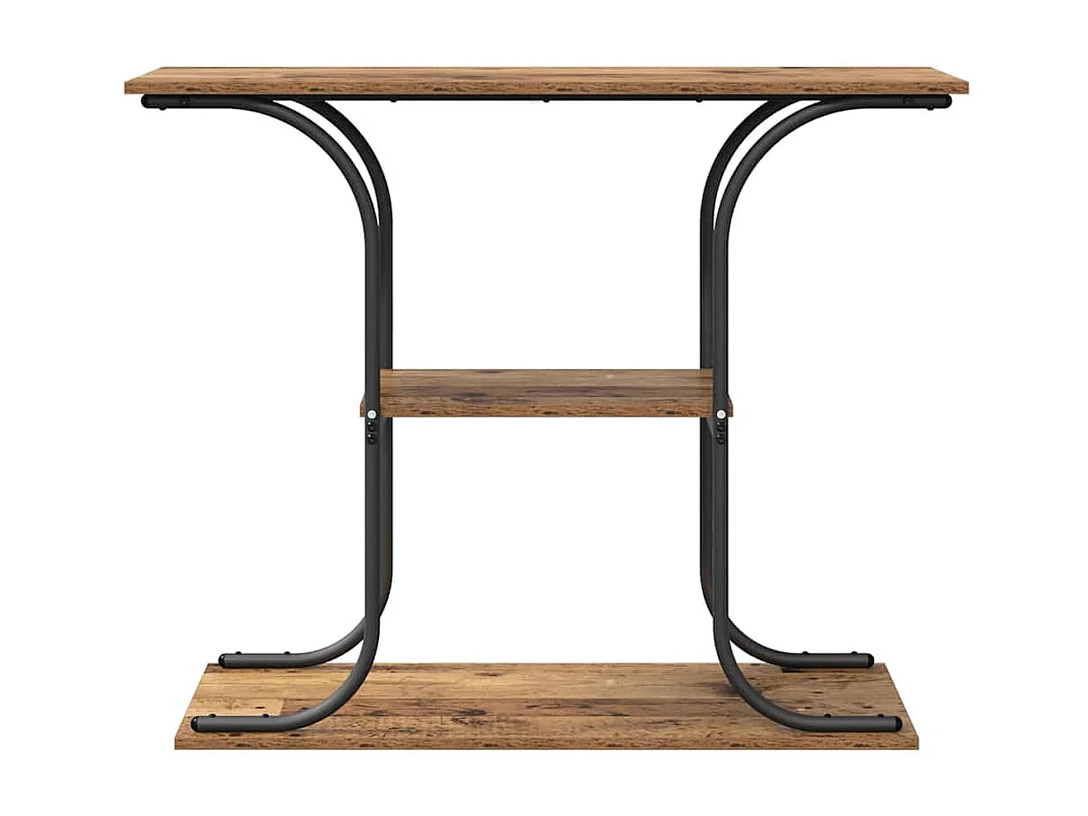 Table console Bois ancien 101 x 35 x 80.5 cm Bois d'ingénierie