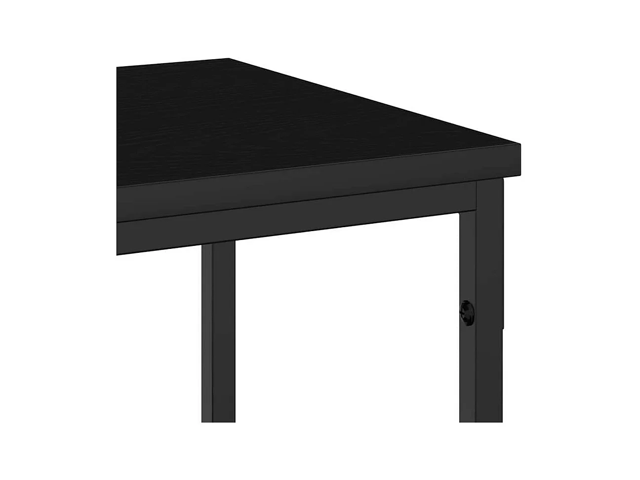 Aparador com prateleira Outros Carvalho preto 180 x 30 x 75 cm