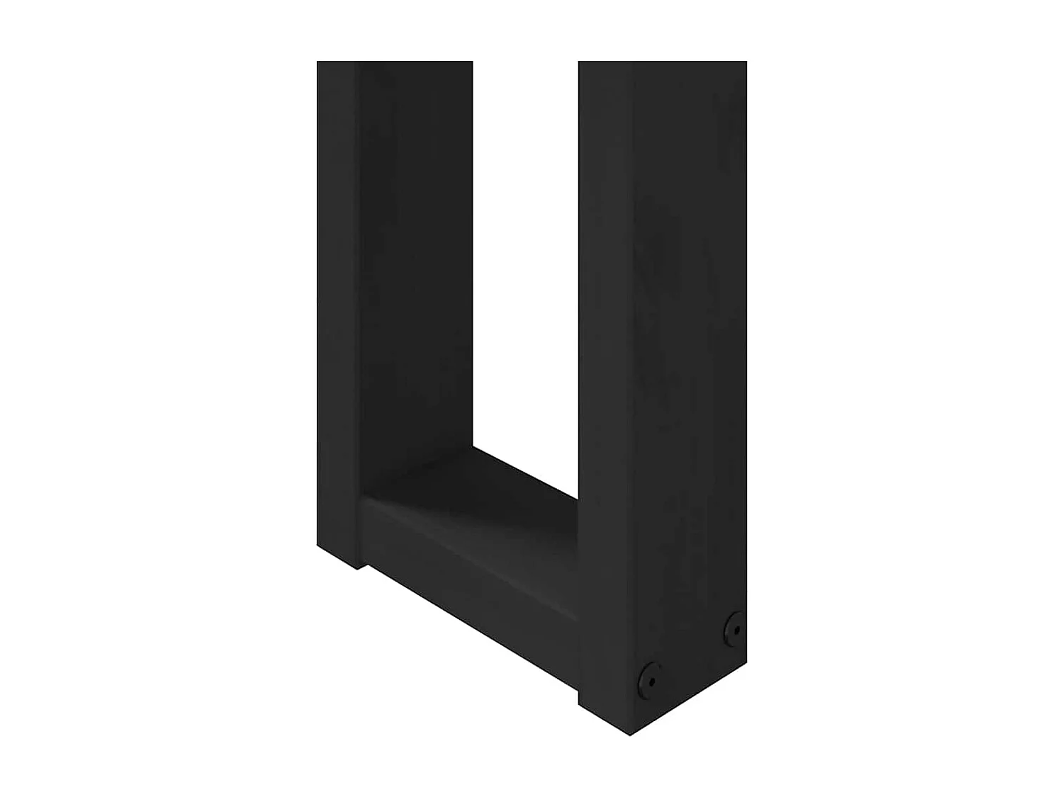 Mesa consola NOAIN patas en U madera maciza pino 120x30x75 cm