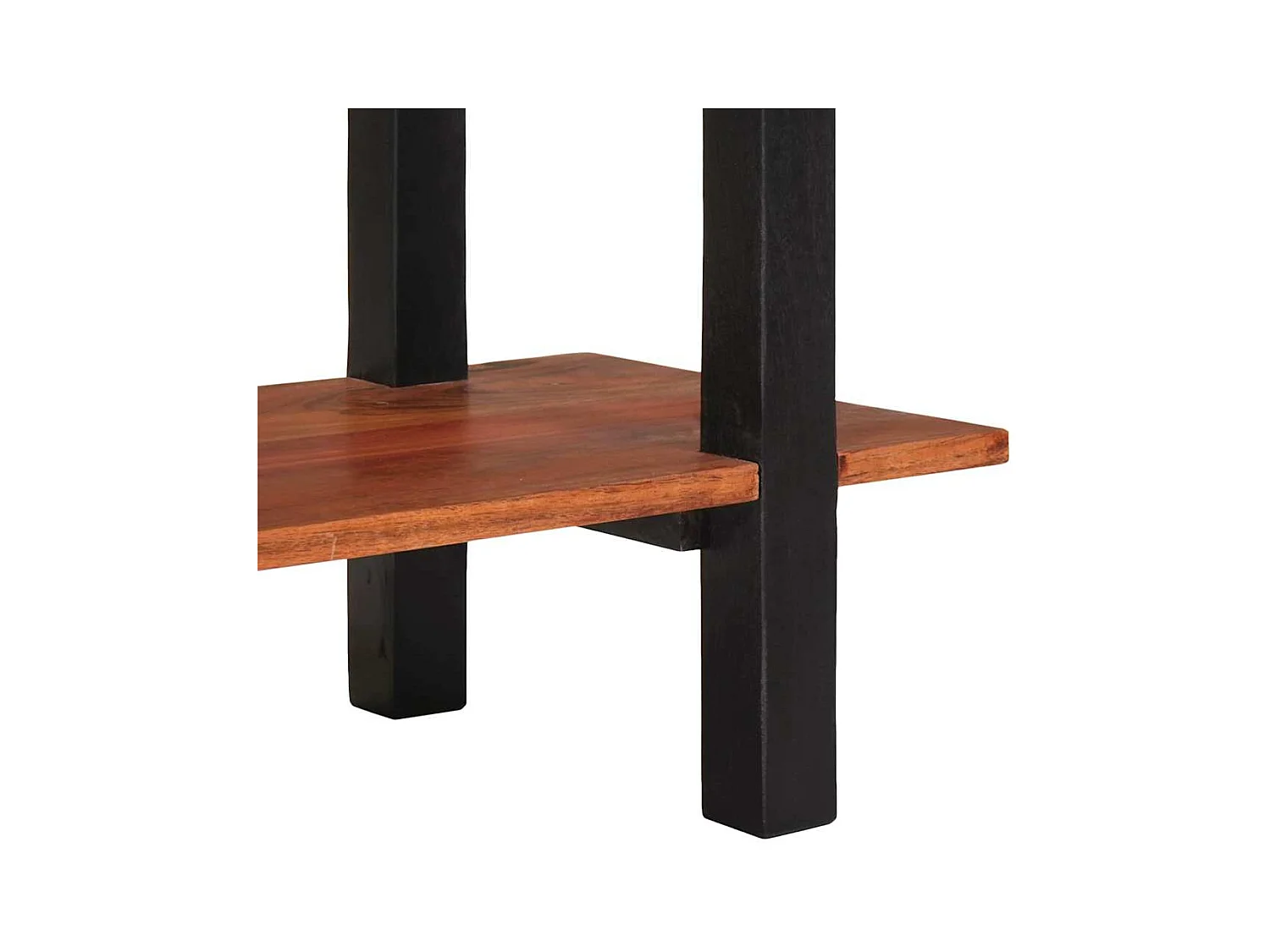 Mesa Consola Marrón 110 x 30 x 75 cm madera maciza de acacia