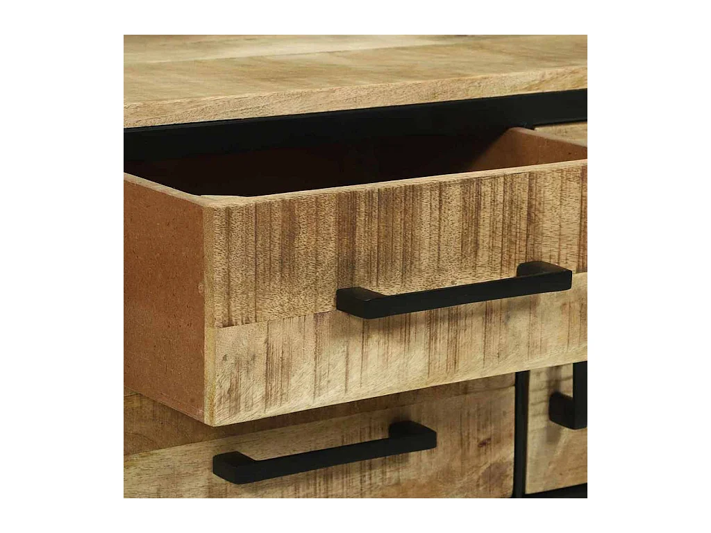 Mesa Consola Marrón 100 x 35 x 70 cm madera maciza de mango