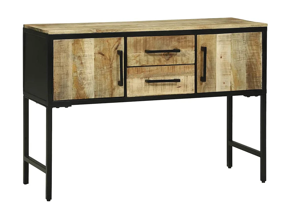 Mesa Consola Marrón 100 x 35 x 70 cm madera maciza de mango