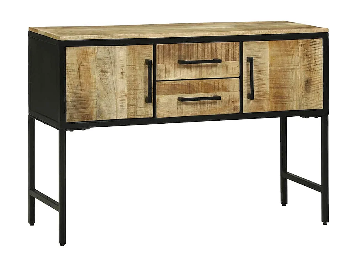 Mesa Consola Marrón 100 x 35 x 70 cm madera maciza de mango