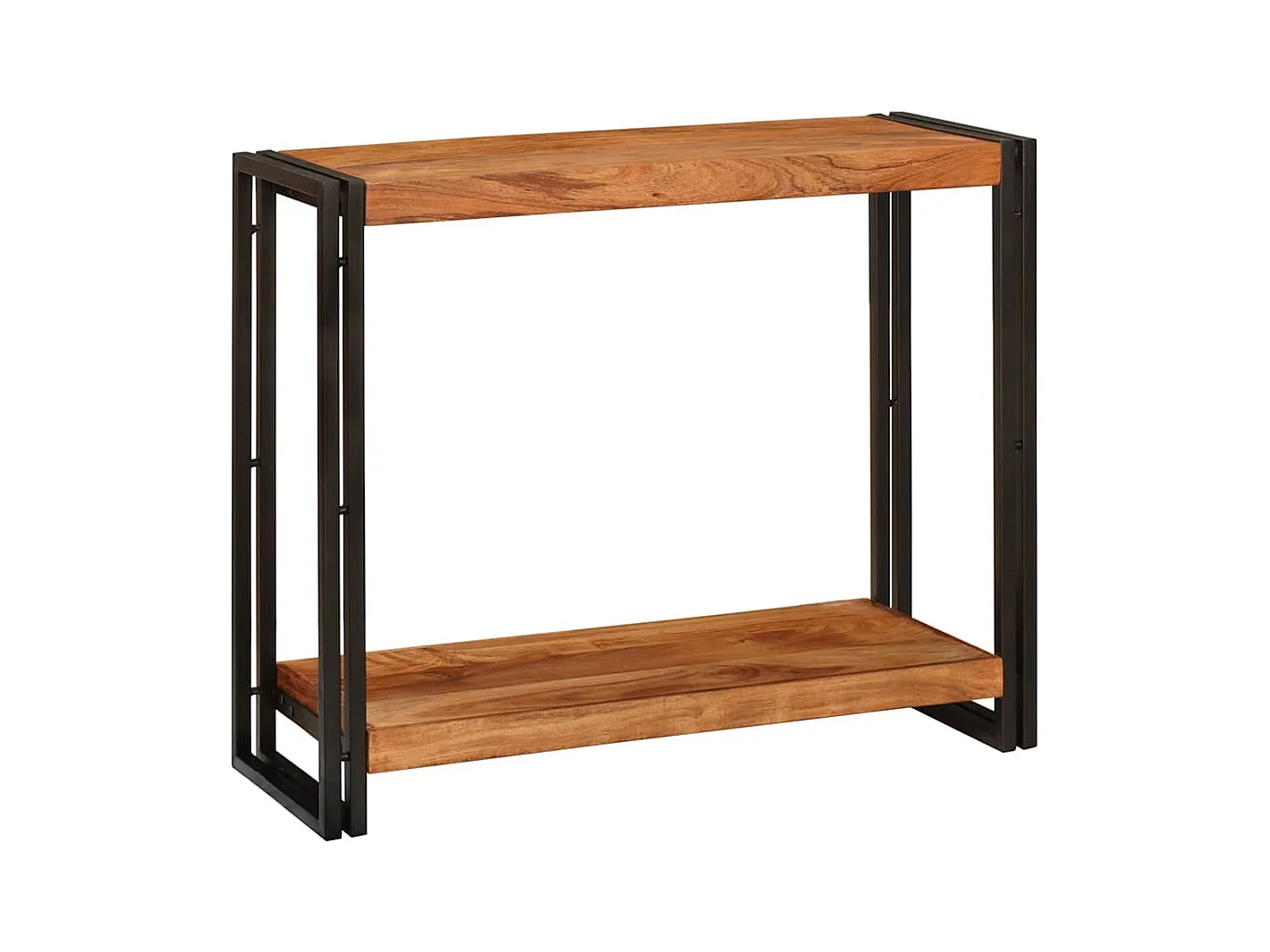 Table console Marron 90 x 33 x 75 cm Bois d'acacia massif