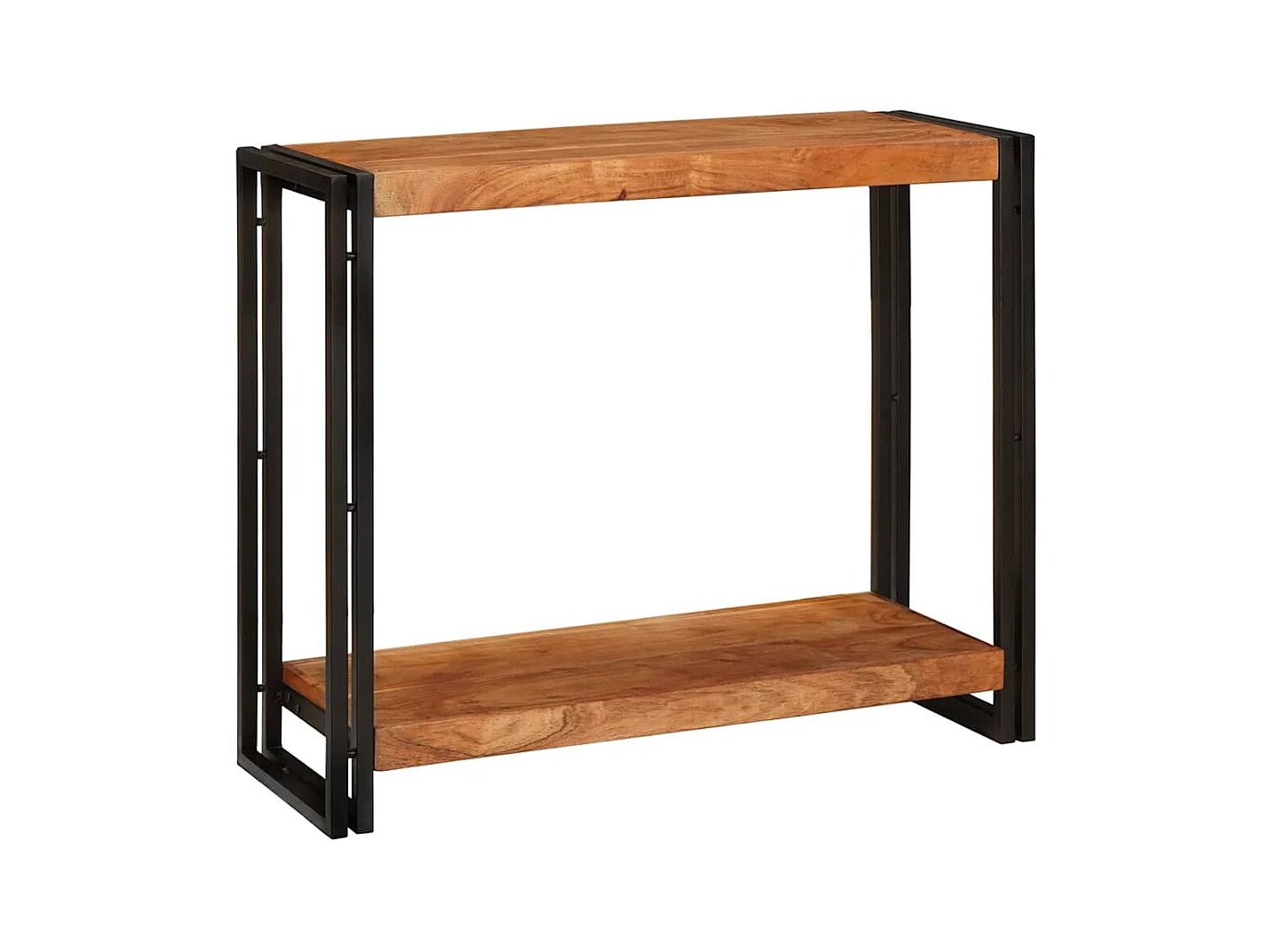 Table console Marron 90 x 33 x 75 cm Bois d'acacia massif