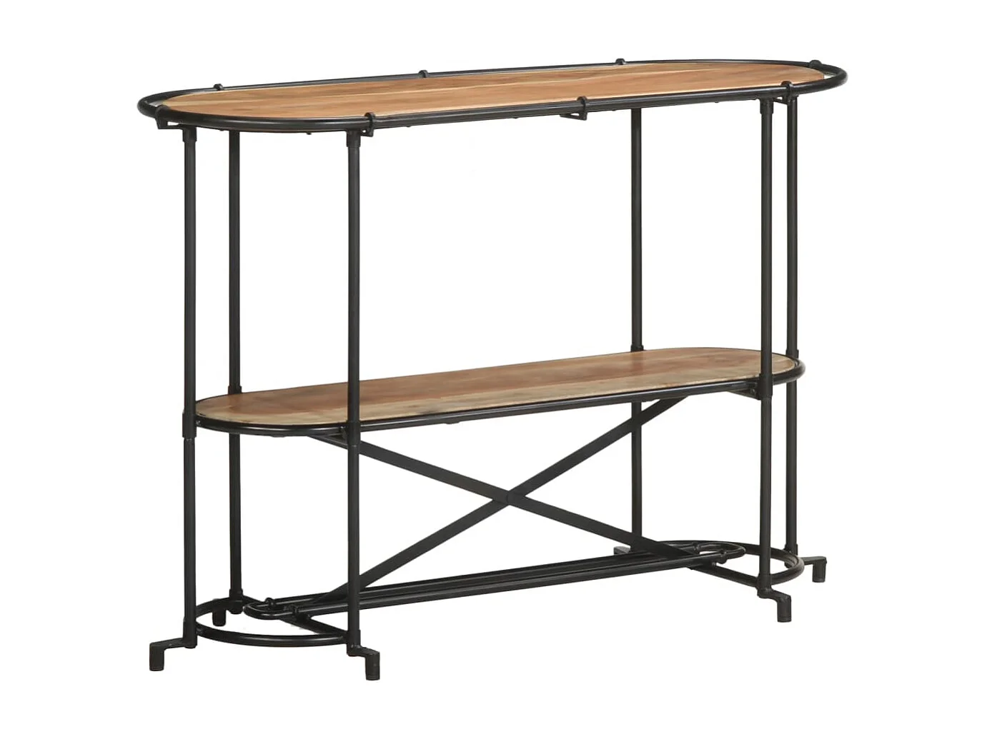 Table console 110x42x76 cm bois massif d'acacia