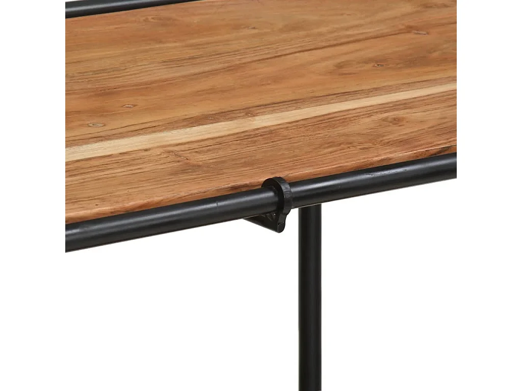 Table console 110x42x76 cm bois massif d'acacia