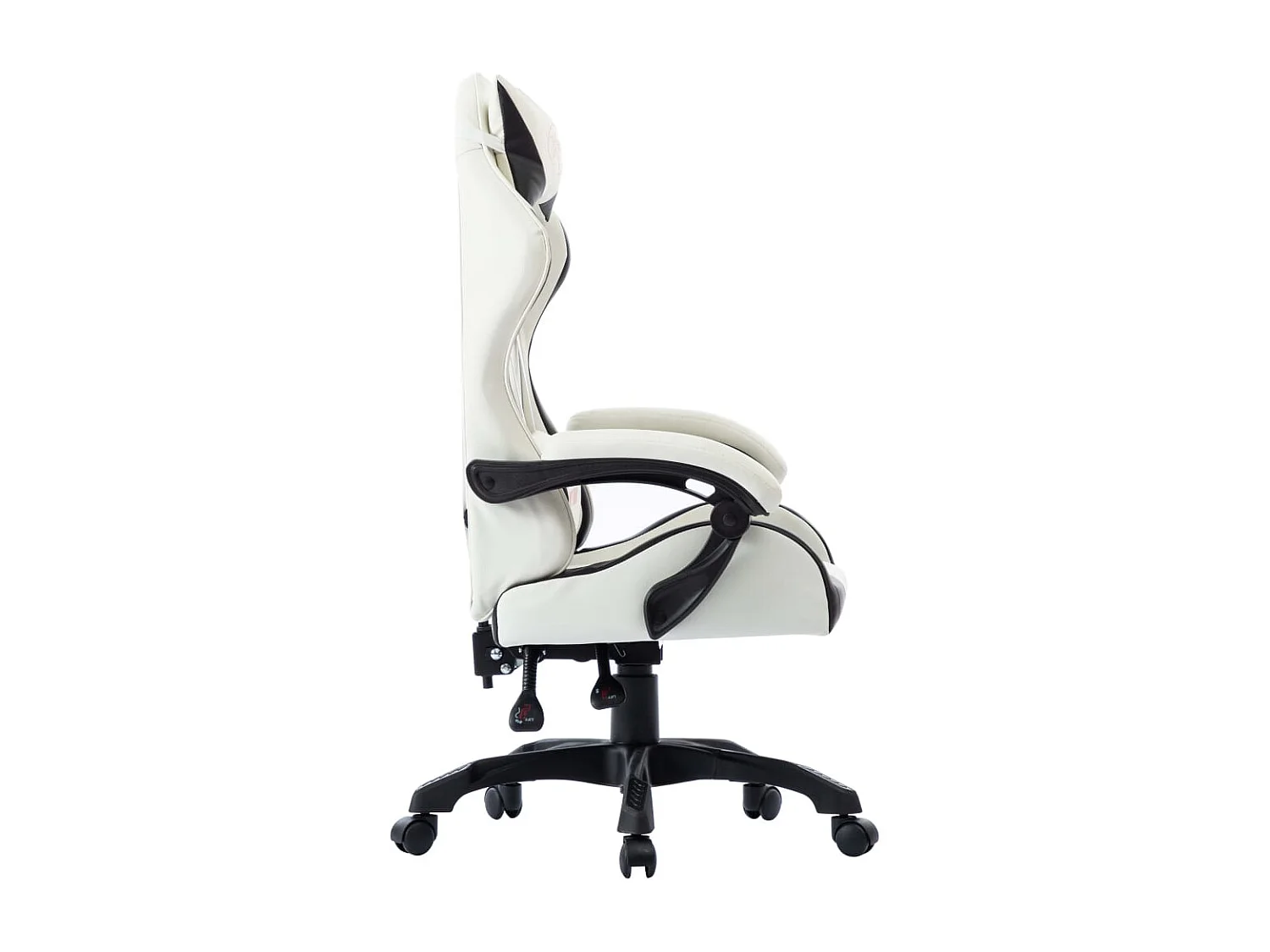 Fauteuil de jeux vidéo Blanc Similicuir