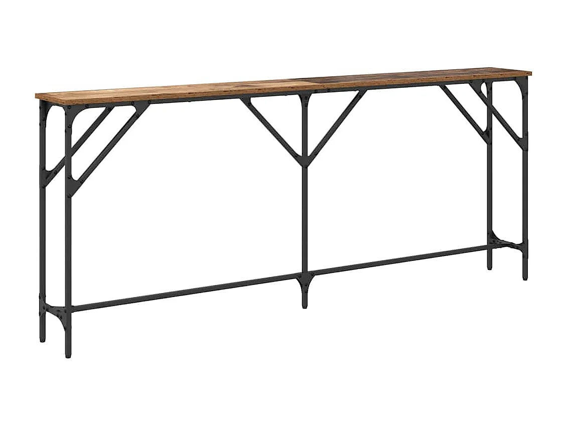 Mesa Consola Madera Vieja 180 x 23 x 75 cm