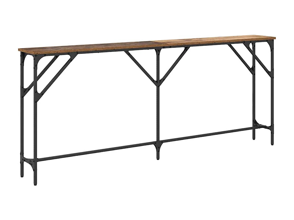 Mesa Consola Madera Vieja 180 x 23 x 75 cm