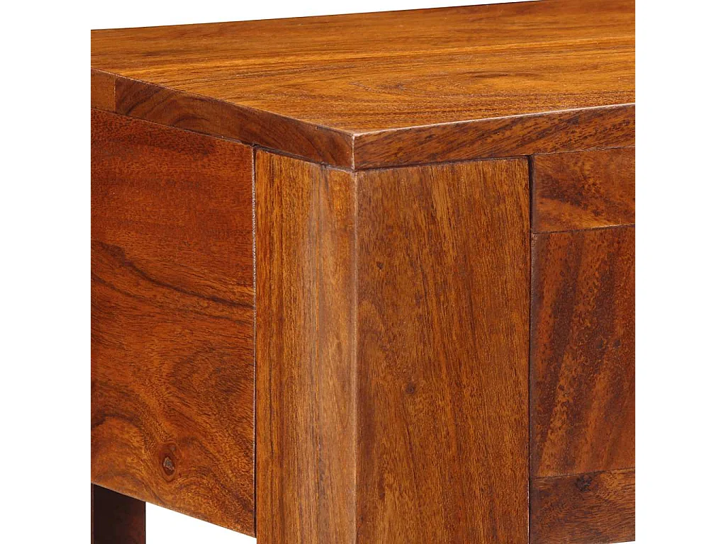 Table console 80x35x75 cm bois massif d'acacia