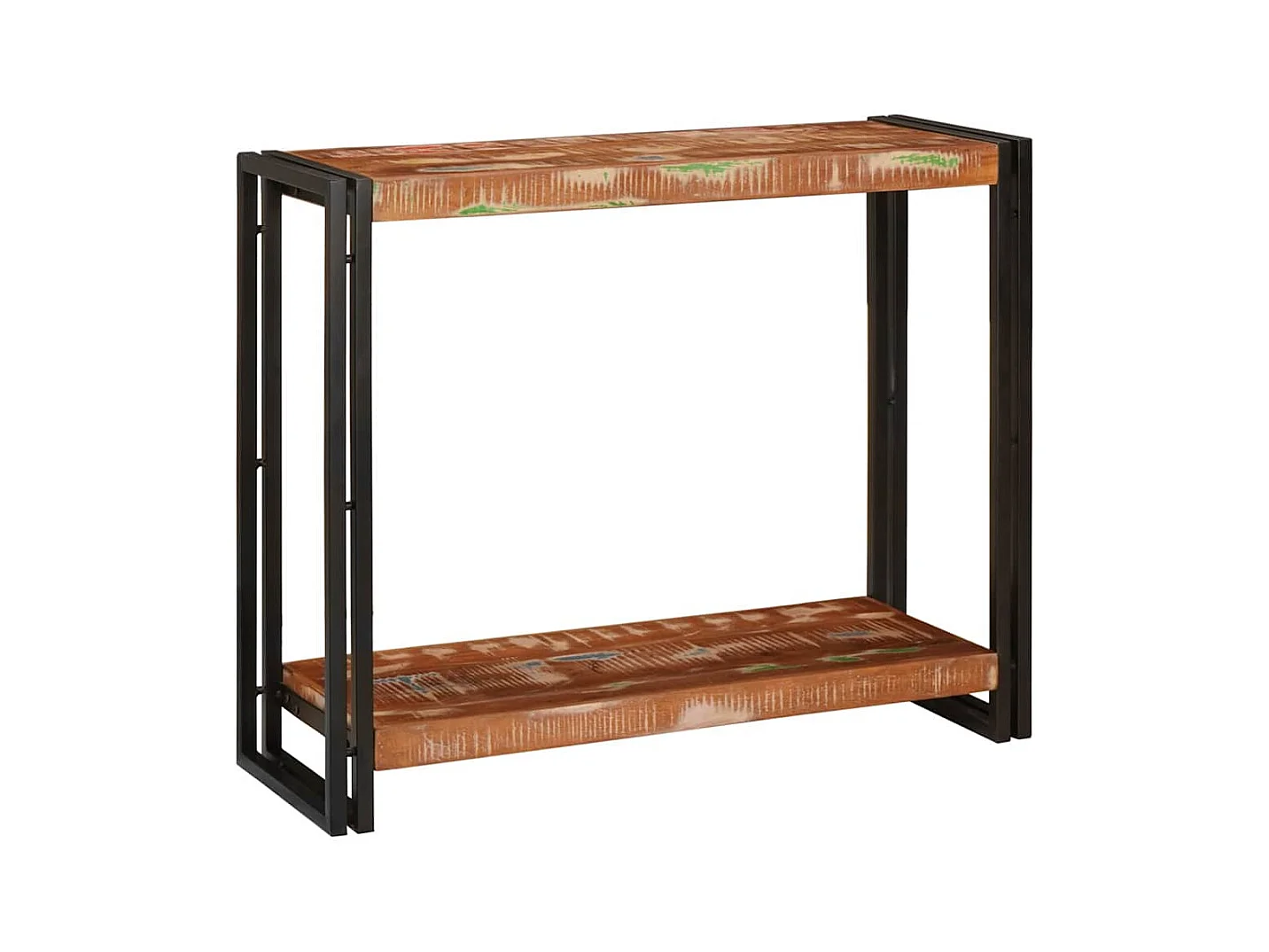 Mesa Consola Multicolor 90 x 33 x 75 cm madera maciza reciclada