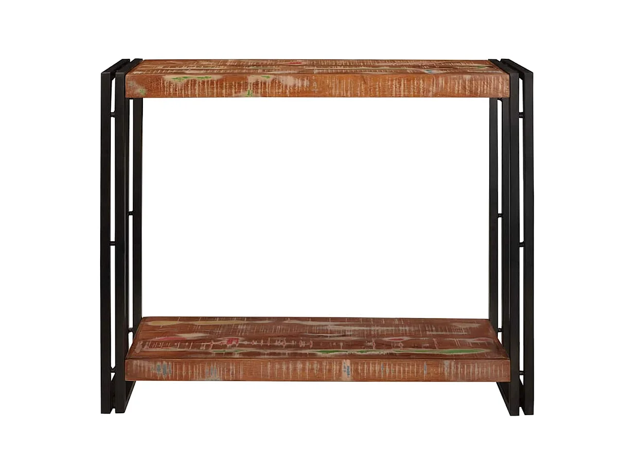 Mesa Consola Multicolor 90 x 33 x 75 cm madera maciza reciclada