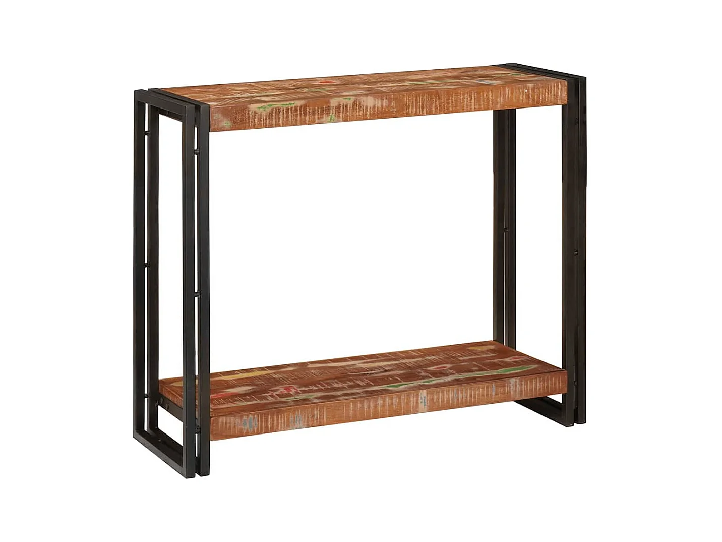 Mesa Consola Multicolor 90 x 33 x 75 cm madera maciza reciclada