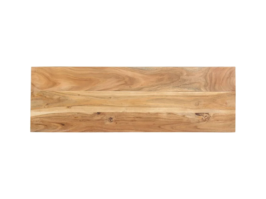 Table console 110x35x75 cm Bois d'acacia massif