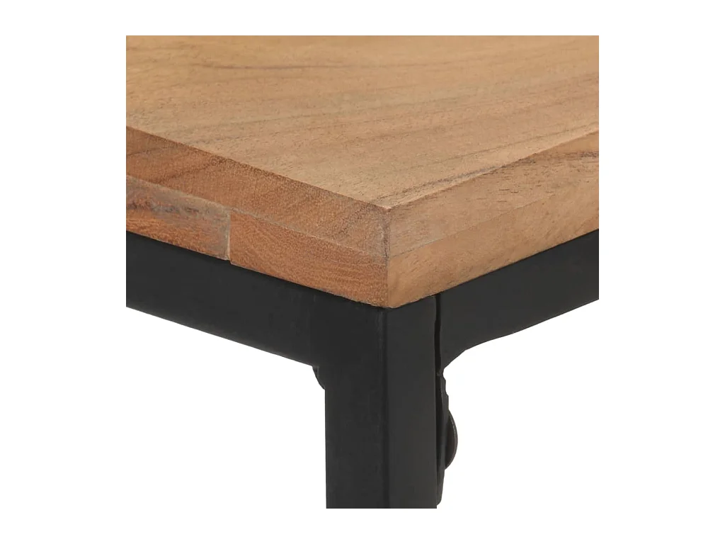 Table console 110x35x75 cm Bois d'acacia massif