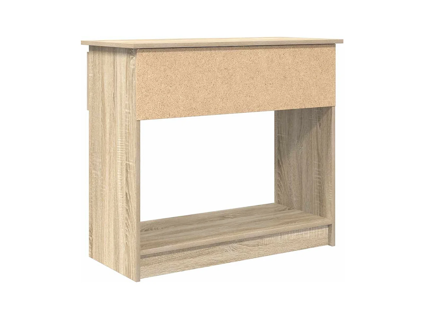 Mesa consola con cajones roble Sonoma 85,5x38,5x74,5 cm