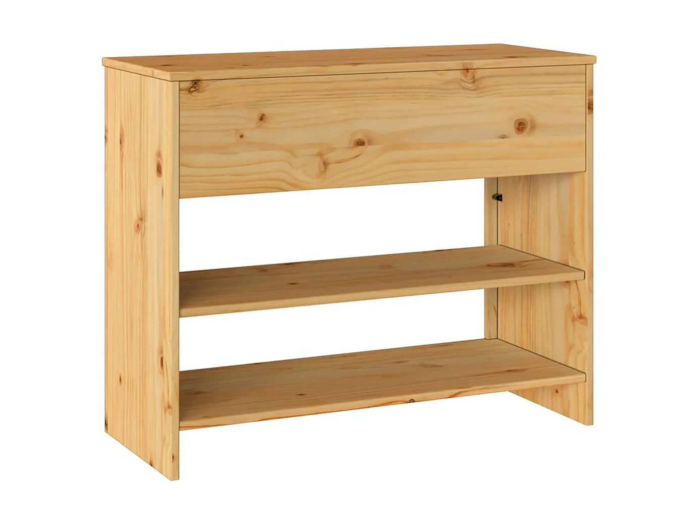 Table console avec tiroir Drammen Chêne 89.5 x 37 x 73 cm