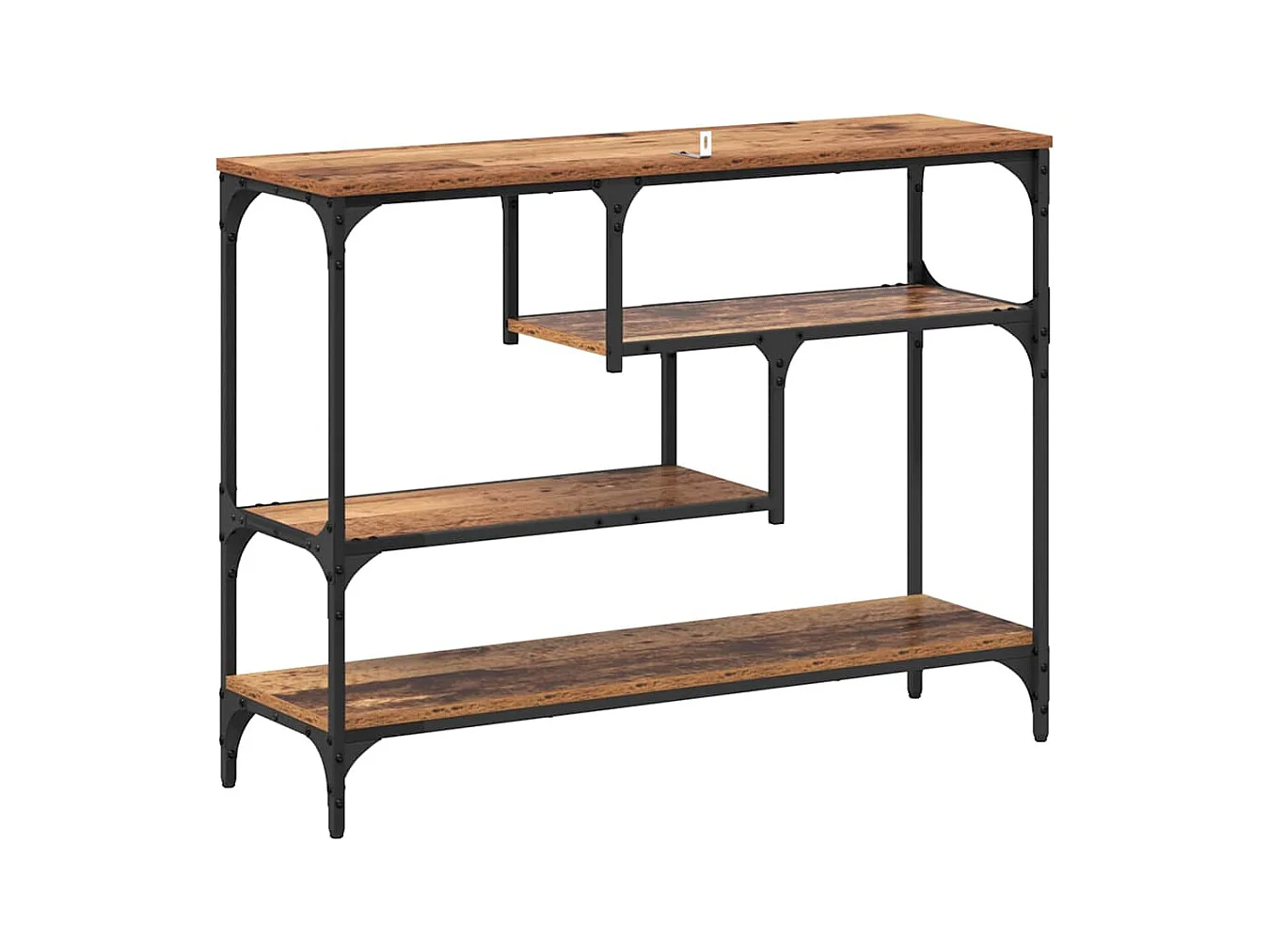 Mesa Consola Madera vieja 100 x 30 x 75 cm Madera contrachapada