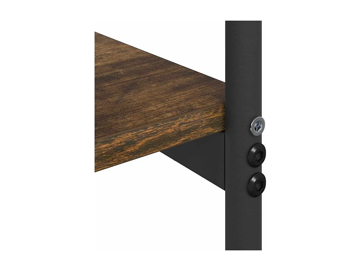 Table console Chêne fumé 101 x 35 x 80.5 cm Bois d'ingénierie