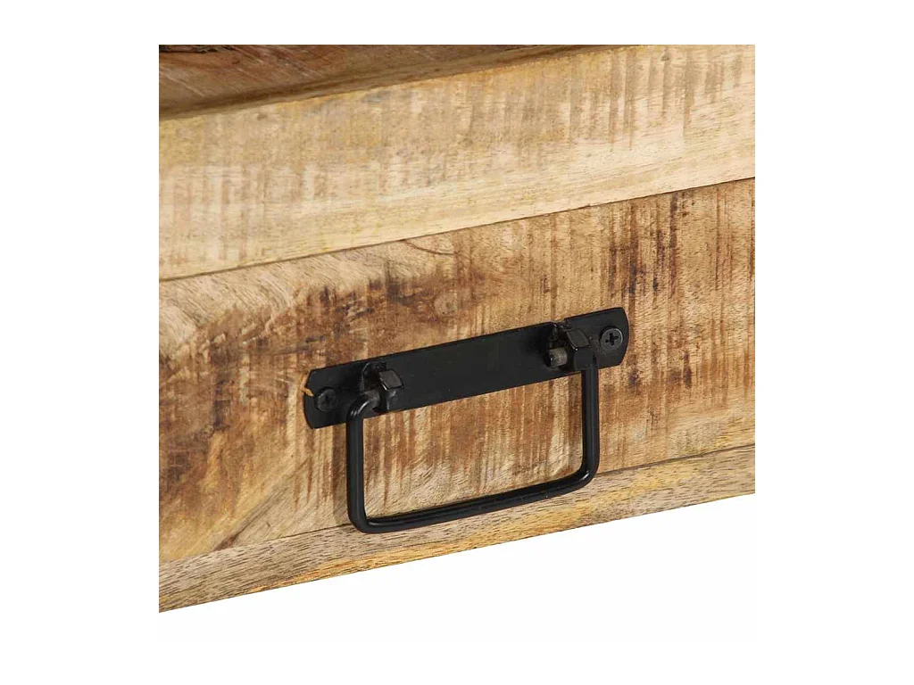 Mesa Consola Marrón 90 x 33 x 75 cm madera maciza de mango