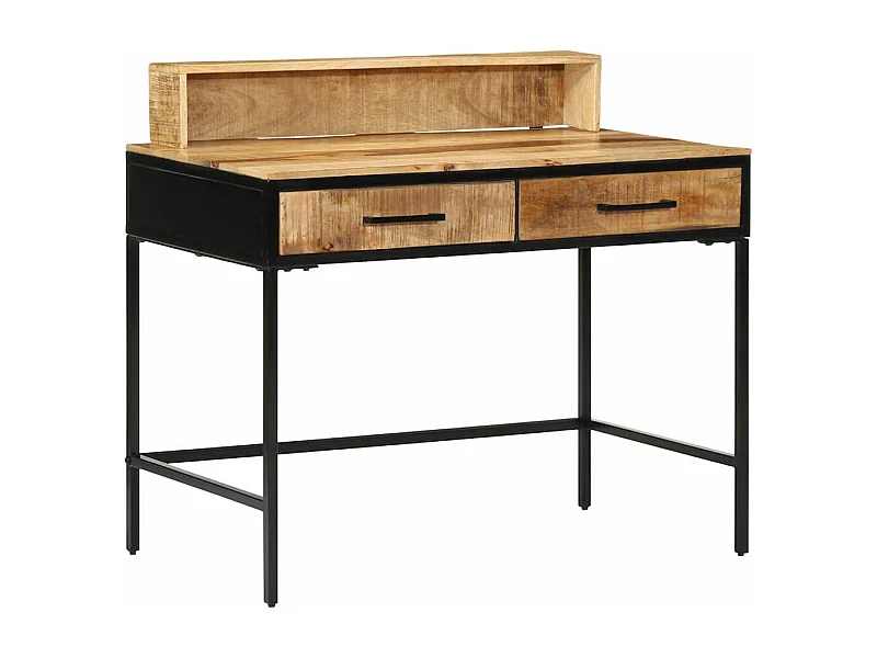 Table console Marron 100 x 55 x 75 cm Bois de manguier massif